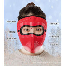 wholesale polar fleece windproof protective face face cover/shield/scarf/cover/headband/guard with eye protector for winter